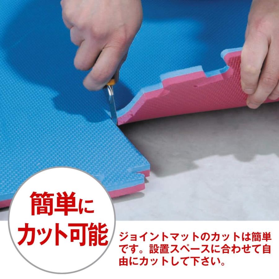 ジョイントマット 6枚セット │ リバーシブル 100cm×100cm×厚1.5cm