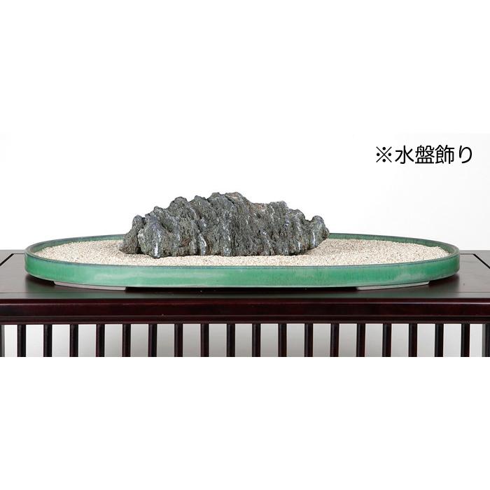 水石 「千仏石」 盆石 天然石 すいせき 台座付き 現品限り : 盆栽彩都