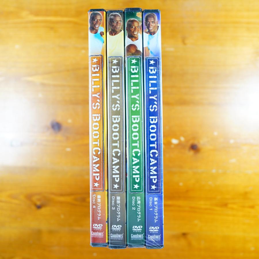 新品】ビリーバンド付 ビリーズブートキャンプ DVD4枚セット 4枚組