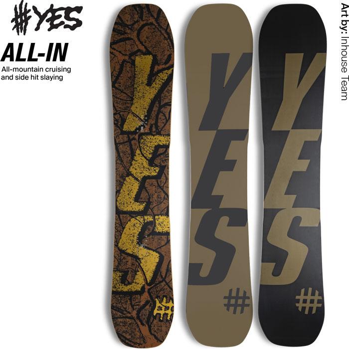 YES スノーボード 板 25-26 YES イエス ALL-IN オールイン メンズ