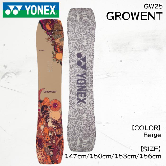 YONEX（ヨネックス） 25-26 グローエント スノーボード 板 YONEX