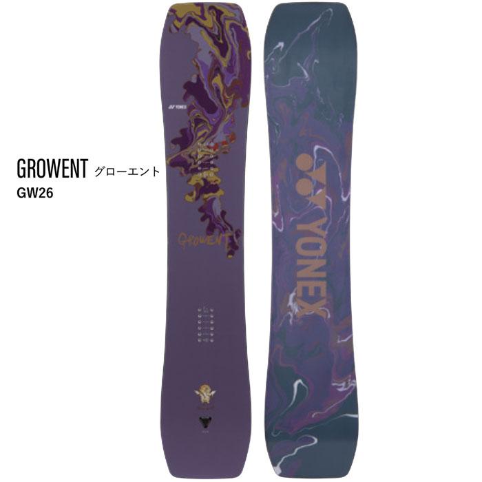 YONEX（ヨネックス） 予約 26-27 スノーボード 板 グローエント YONEX