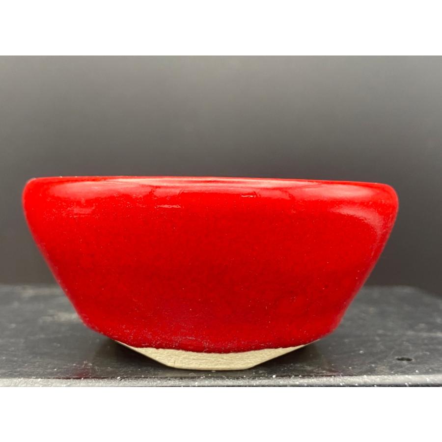 堀江美功 鶏血釉丸三足鉢 2.5号(7.5cm) : 鉢や 暮路空 - 通販 - Yahoo