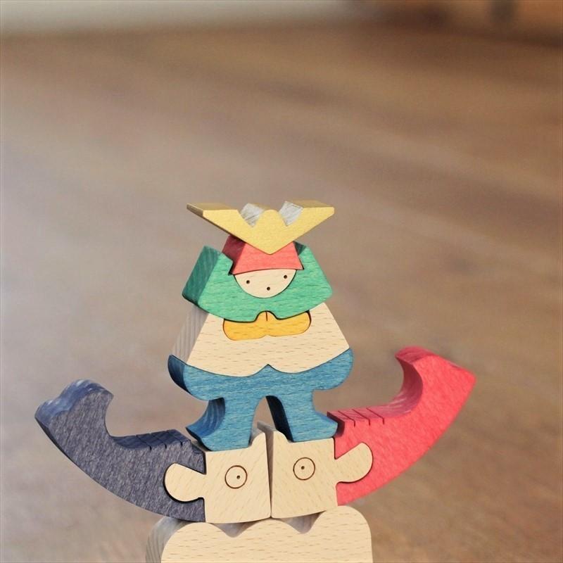 五月人形 kk234 小黒三郎 富士山の上の兜童子 組み木 節句 鯉のぼり