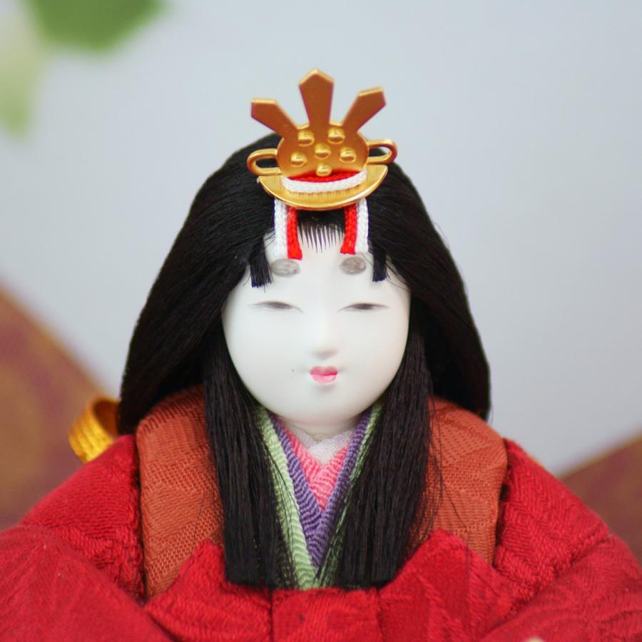 雛人形 親王飾り 貴宝雛124 ゆうき作 江戸木目込人形 【店頭展示品特価