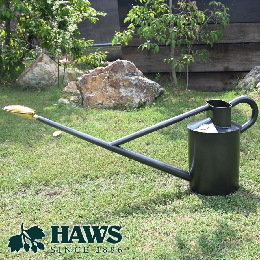 HAWS 英国 オリジナルカン 8.8L グラファイト じょうろ ジョウロ 大
