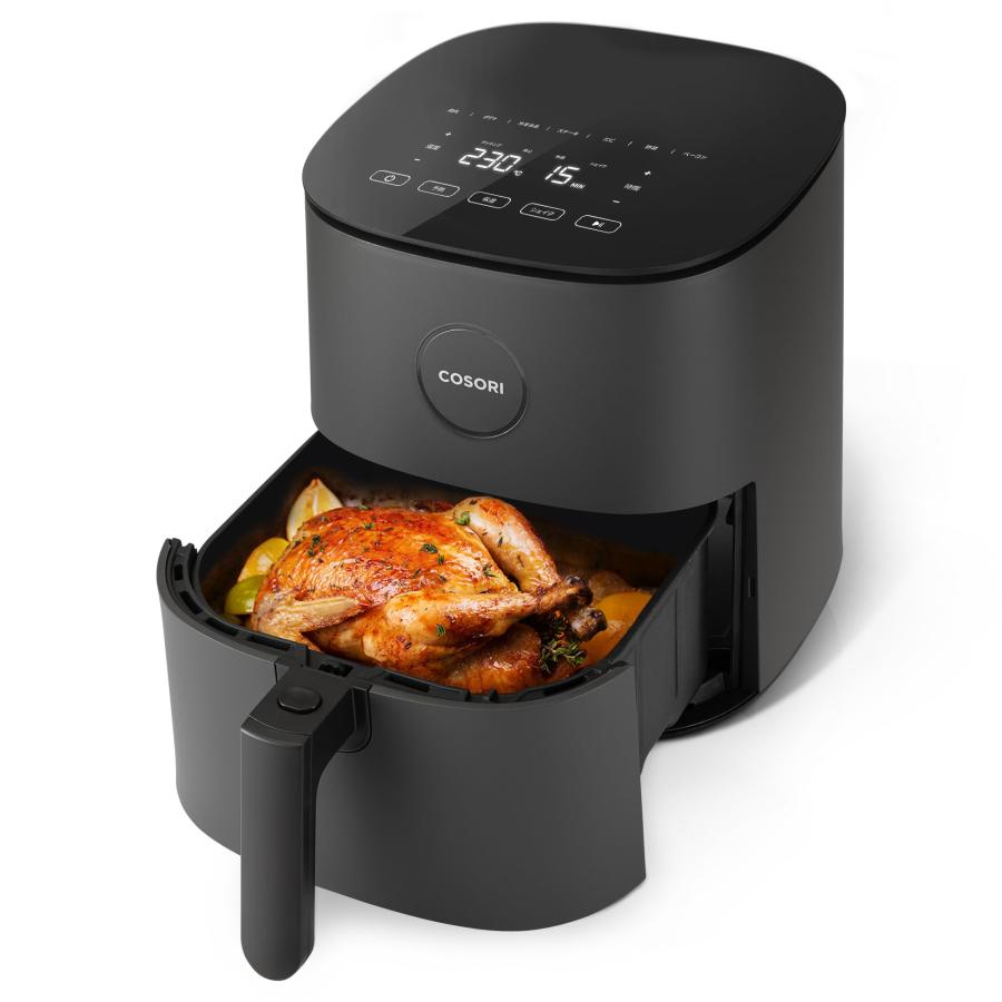 COSORI ノンフライヤー 4.7L 大容量 家庭用 電気 エアフライヤー 最