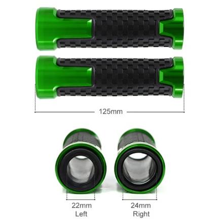 Ninja ロゴ入り 汎用ハンドルグリップ 左右セット 250 400 650 1000 SX