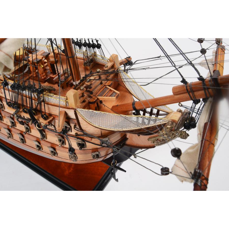 帆船模型 完成品 木製 イギリス海軍 軍艦 HMS ヴィクトリー号 Victory