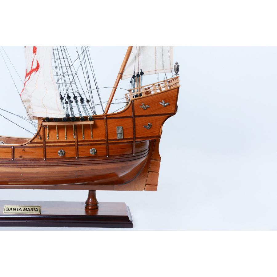 完成品モデルシップ】サンタ・マリア号 木製模型 クリストファー