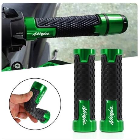 Ninja ロゴ入り 汎用ハンドルグリップ 左右セット 250 400 650 1000 SX