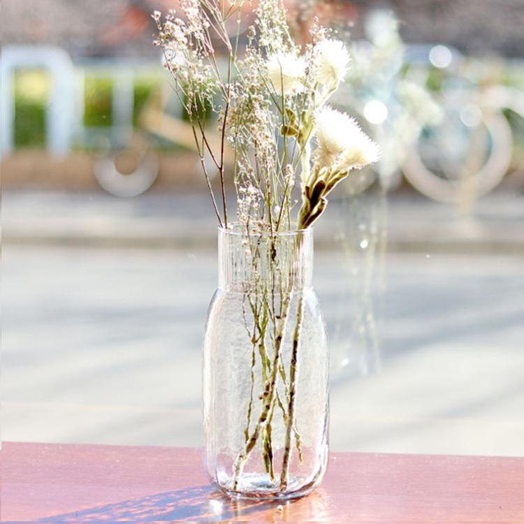 フラワーベース ガラ花瓶 花器 ガラスベース シナリーフラワーベース