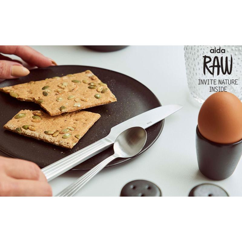 デザート プレート20cm aidaアイーダ RAW 北欧 ストーンウエア