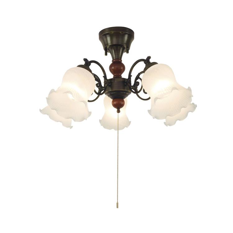 キシマ（KISHIMA） シャンデリア シーリングライト 5灯 照明 天井照明