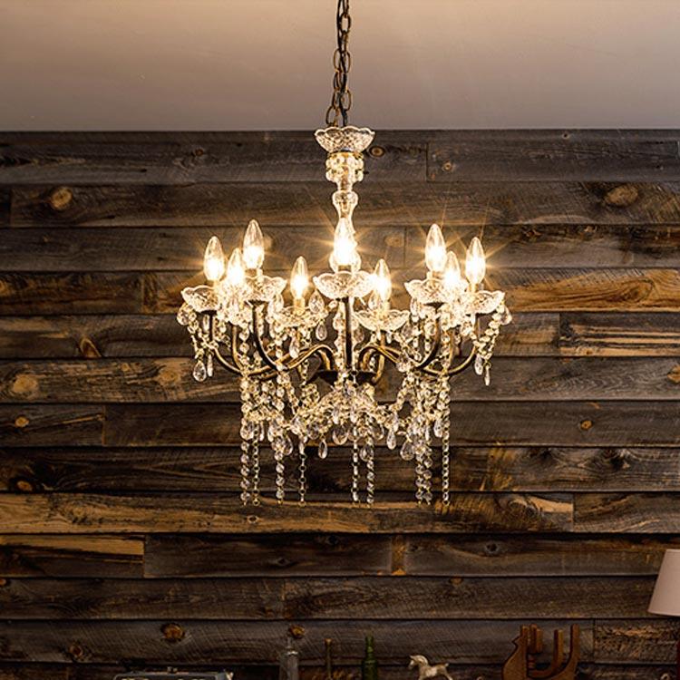 シャンデリア 9灯 クリスティーナ Christina 天井照明 照明器具 led