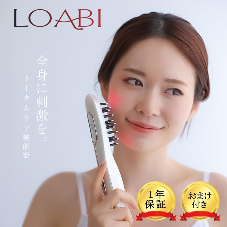 美顔器 LOABI ems リフトアップ 電気ブラシ Realia レアリア マイクロ