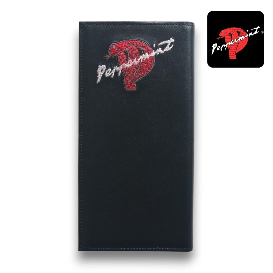 コブラ刺繍長束財布 RSW-3530 黒 TOKYO PEPPERMINT ロカビリー