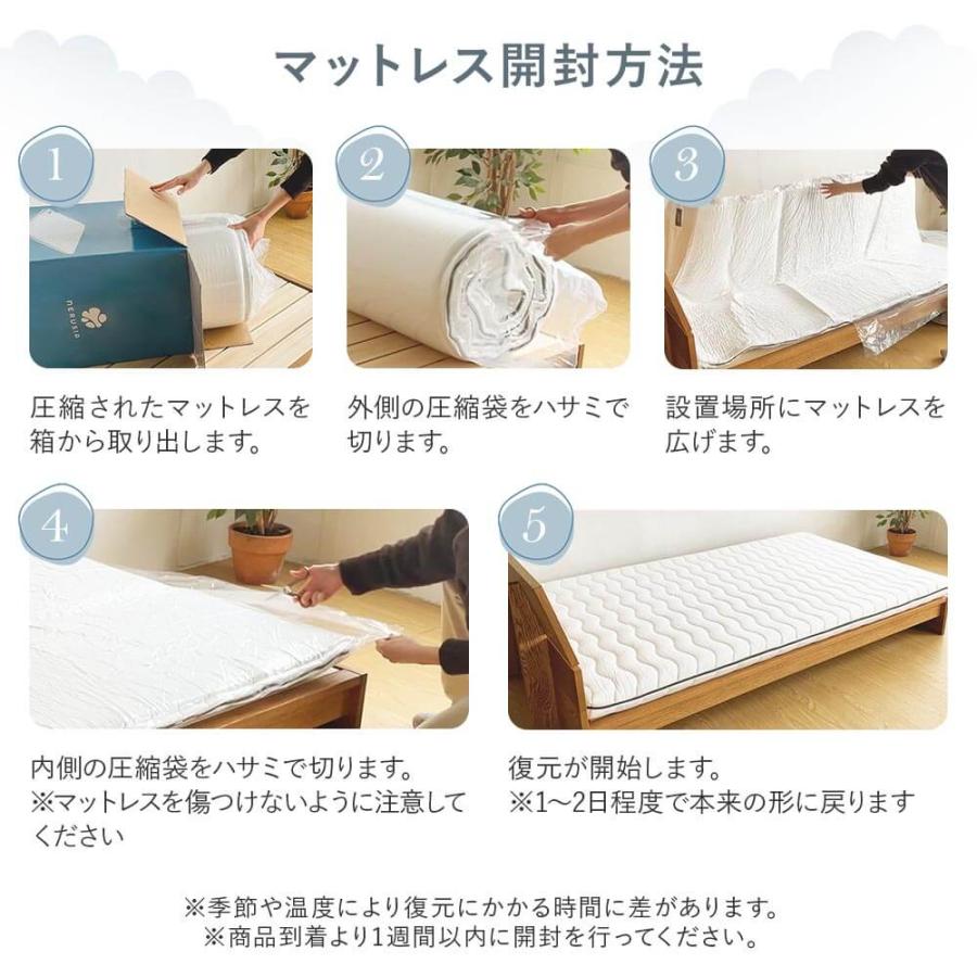 ビーナスベッド NERUSIA ネルシア 高弾性 ウレタン マットレス