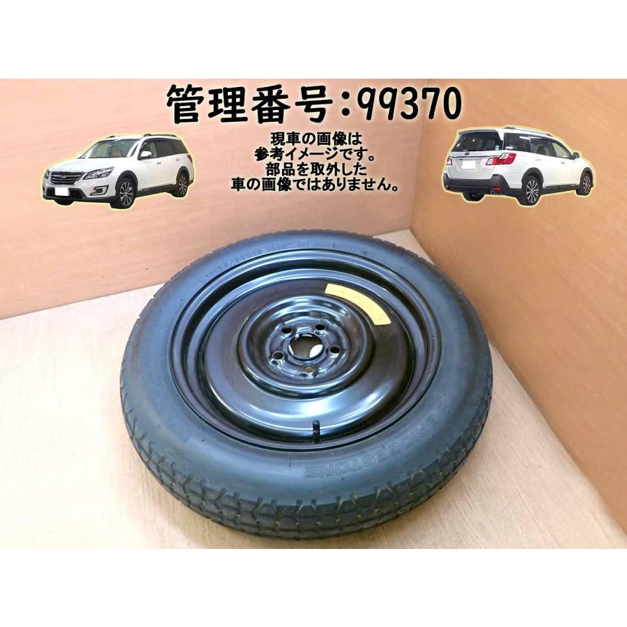 H27 エクシーガクロスオーバー7 YAM T135/80D16/5穴 スペアタイヤ1本