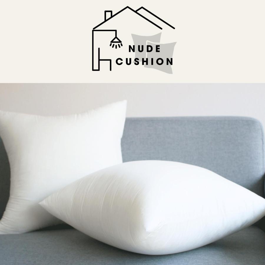 ヌードクッション 45×45 4個セット 日本製 クッションカバー用 肉厚