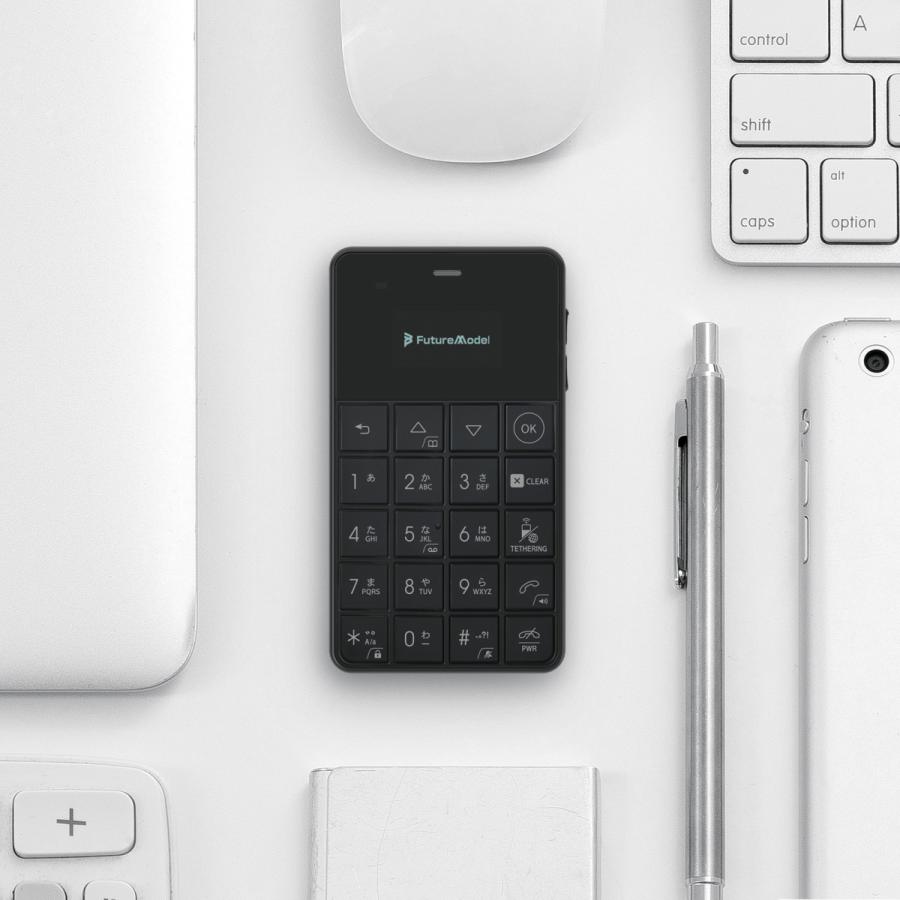 フューチャーモデル Niche Phone-S+ ニッチフォンエスプラス BLACK