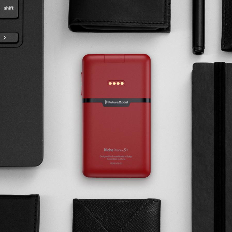 フューチャーモデル Niche Phone-S+ ニッチフォンエスプラス RED 限定
