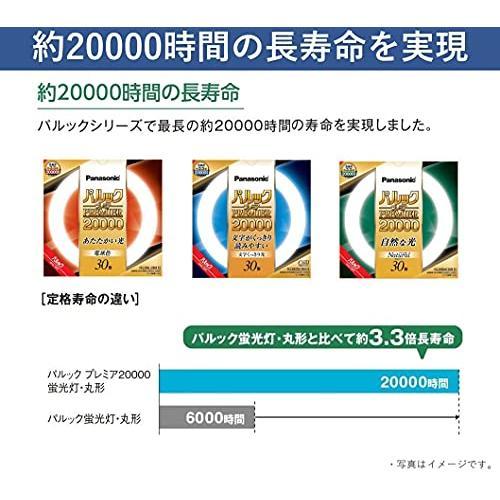 パルック 蛍光灯丸形 30形+40形 2本入 ナチュラル色 プレミア20000