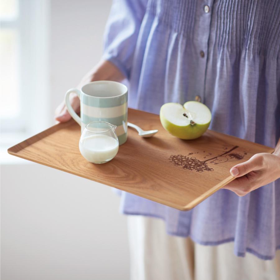 MOOMIN（ムーミン） トレイ トレー お盆 おぼん とれい 木製