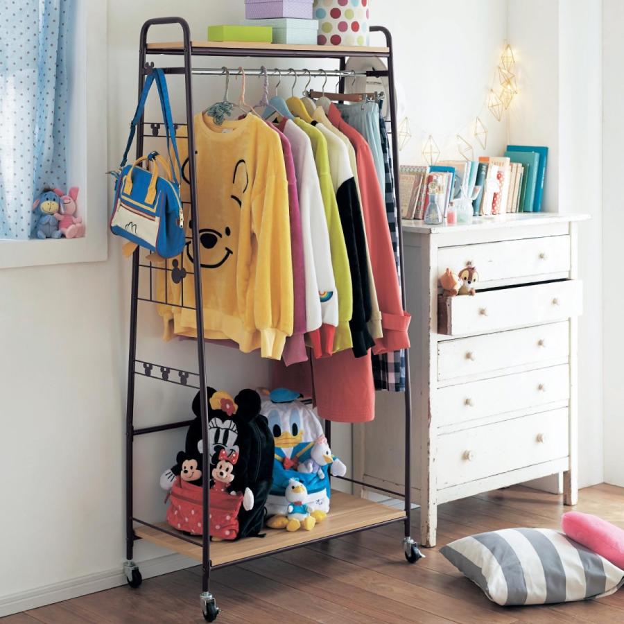 Disney（ディズニー） ハンガーラック ラック ハンガー 衣類収納 洋服