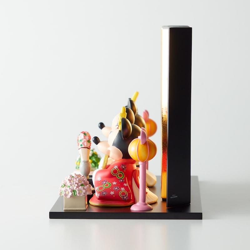 Disney（ディズニー） 雛人形 コンパクト お雛様 親王飾り 雛祭り