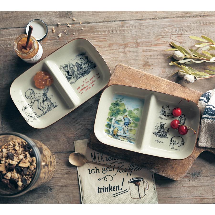 Disney（ディズニー） 皿 プレート お皿 食器 仕切り皿 仕切り付き