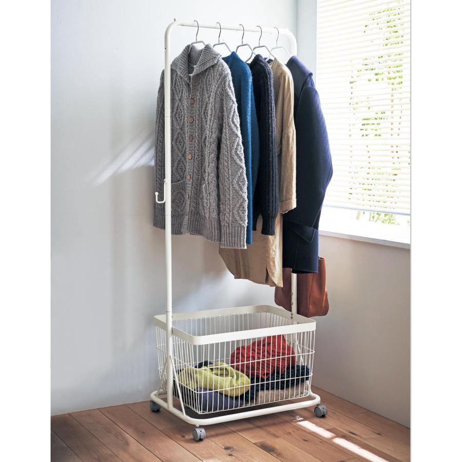 ベルメゾン（BELLE MAISON） ハンガーラック ラック バーハンガー 収納