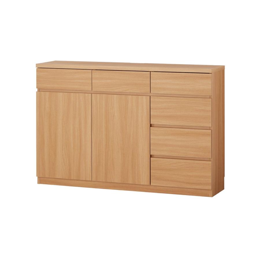 ベルメゾン（BELLE MAISON） キャビネット 棚 引き出し 耐震ラッチ付き