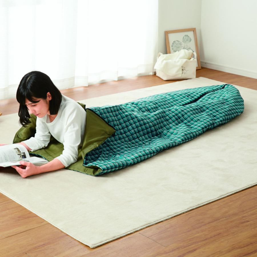 寝袋 ねぶくろ あったか あたたか アルミシート入り 掛け布団 ふとん
