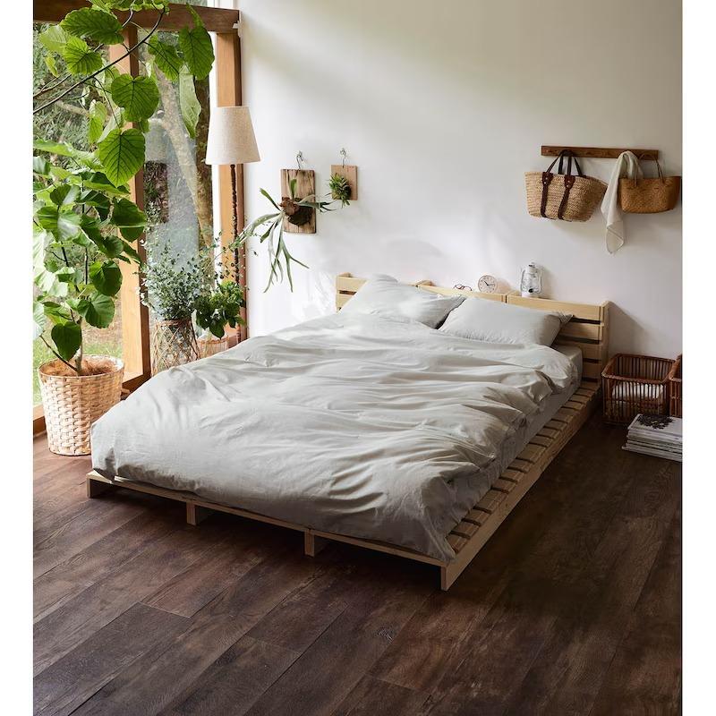 ベルメゾン（BELLE MAISON） すのこベッド ヘッドボード用 ダブル