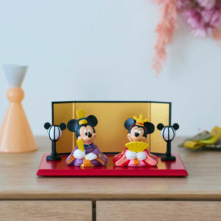 Disney（ディズニー） 雛人形 コンパクト お雛様 ひな人形 ひな祭り