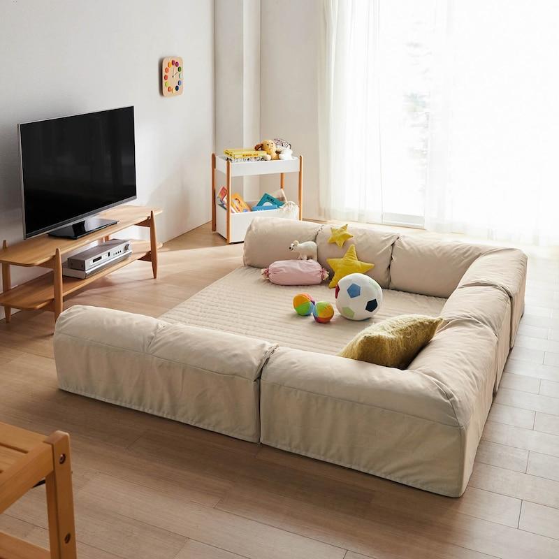 ベルメゾン（BELLE MAISON） ソファー ソファ ローソファー ローソファ