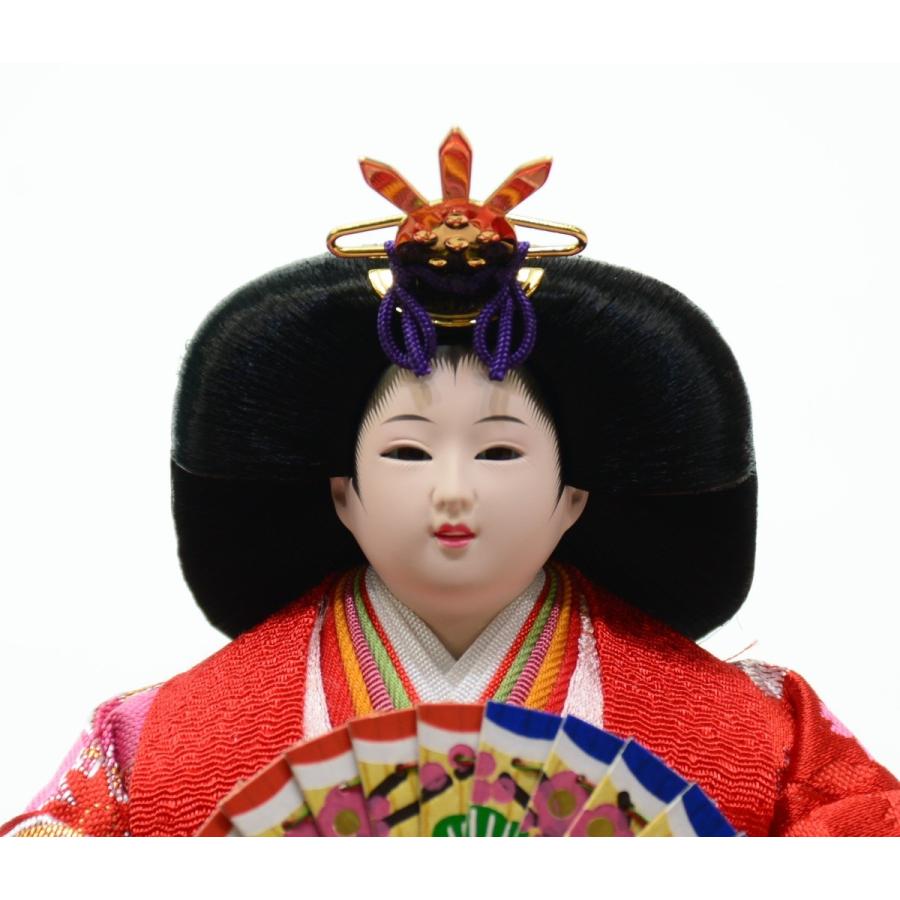 京雅吉兆 雛人形 ひな人形 ケース飾り オルゴール付 コンパクト 親王