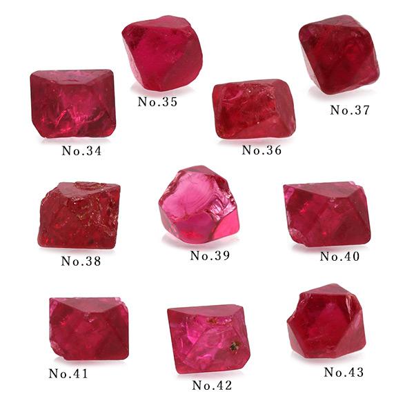 限定再販 レッドスピネル 原石 10個限定 製品オーダー可能