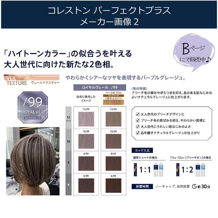 コレストンパーフェクト ウエラコレストン パーフェクト plus 80g 4本