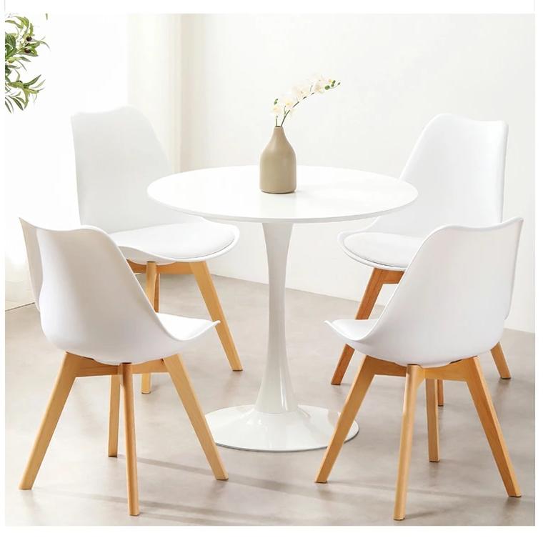 おまけつき」 丸テーブル ダイニングテーブル 北欧 幅80 l字型 2人