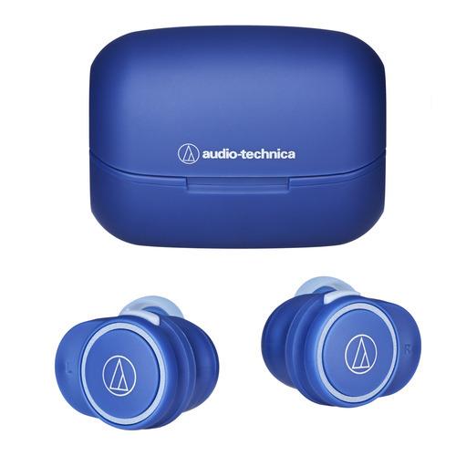 オーディオテクニカ ATH-CK1TW BL ワイヤレスイヤホン ブルー : ベスト