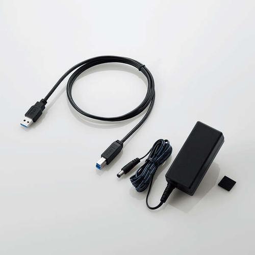 エレコム ELD-QEN2040UBK SeeQVault対応3.5インチ外付けハードディスク