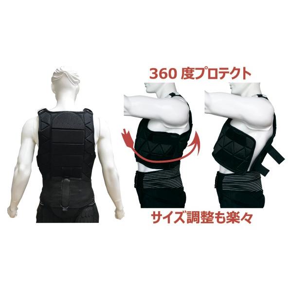 ボディプロテクター YOROIプロテクター 鎧JUMPING VEST YT121 脊髄
