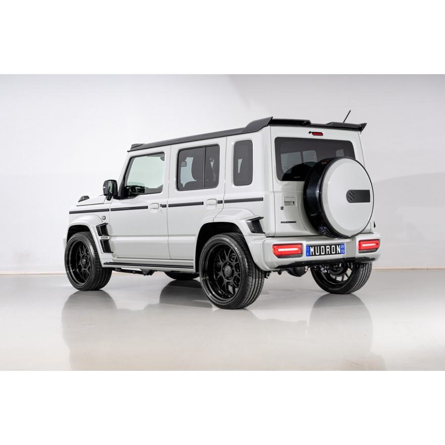 ジムニー ワイドフエンダー+サイドステップ+バンパーエクステンション