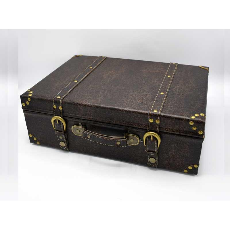 レザー トランクボックス バックル L トランク アンティーク