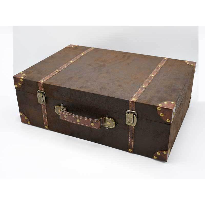 トランクボックス レザー L トランク アンティーク ビンテージ