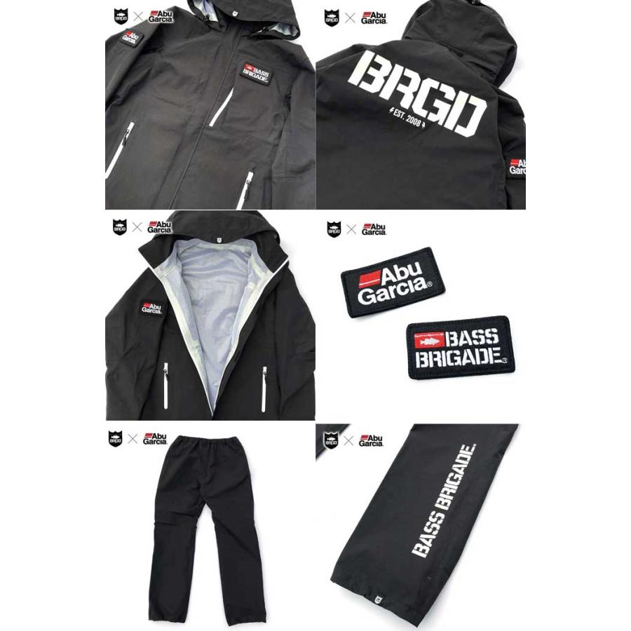 アブガルシア×バスブリゲード スタンダードレインスーツ ABRS02 BASS