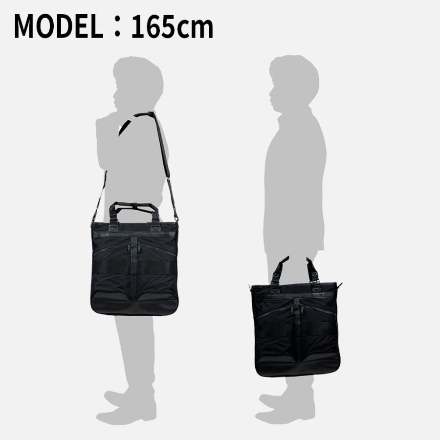 BRIEFING（ブリーフィング） ブラックライン 2WAYトートバッグ