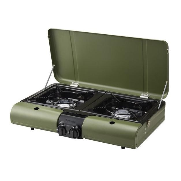 イワタニ フラットツインS カセットガス テーブルトップBBQこんろ CB